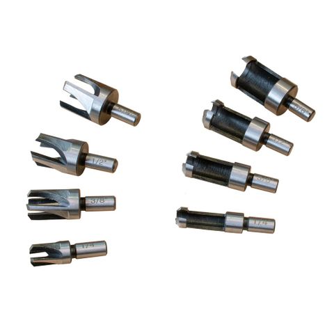 8 Piece Plug Cutter Set - Imperial