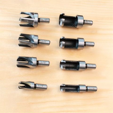 8 Piece Plug Cutter Set - Imperial