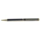 Gold Ball Point Pen Kit - Twist. Black Clip, Beaded Band - Pack of 5 ***