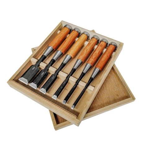 Japanese Chisels - 6 pce Set