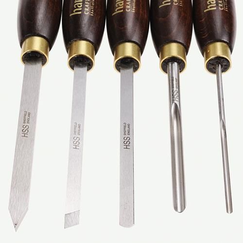 Hamlet 5 pce Miniature Woodturning Set