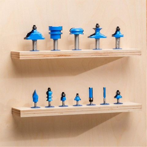 Rockler Router Bit Storage Inserts - 10 Pack