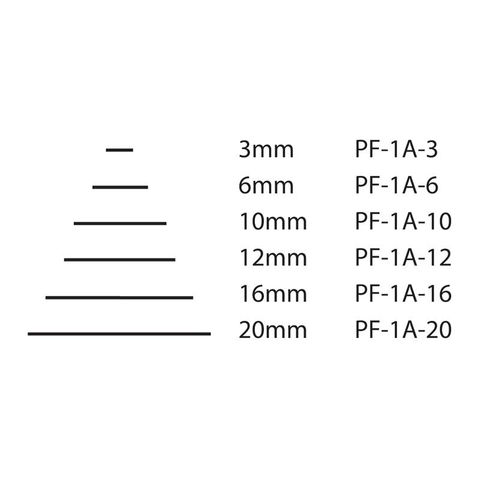 Pfeil Chisel 1A-6 Spoon Bent