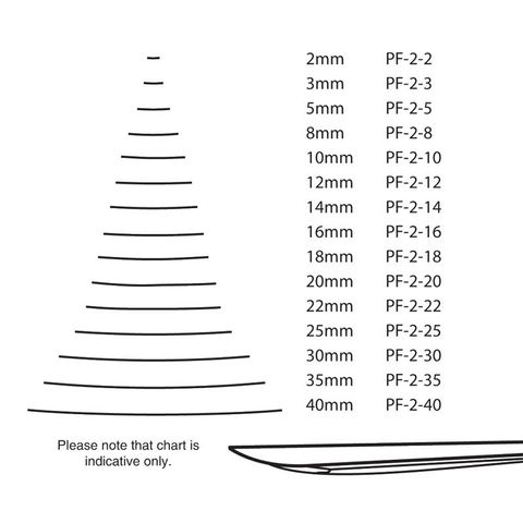 Pfeil Straight Shape 3mm