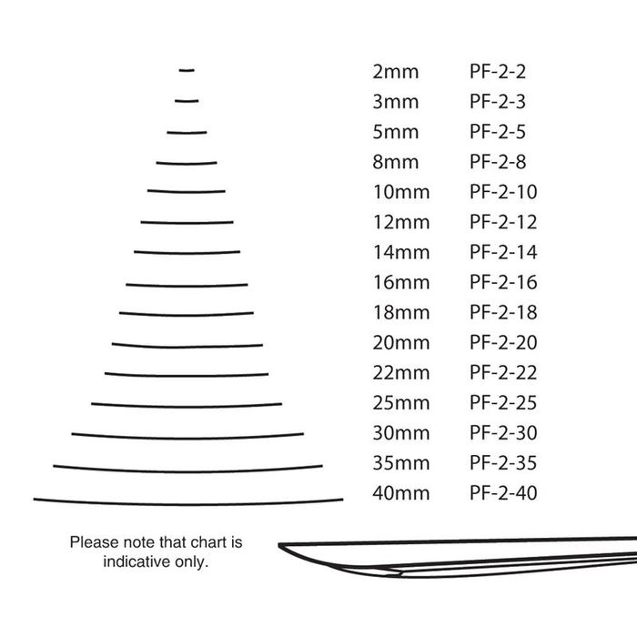 Pfeil Straight Shape 3mm