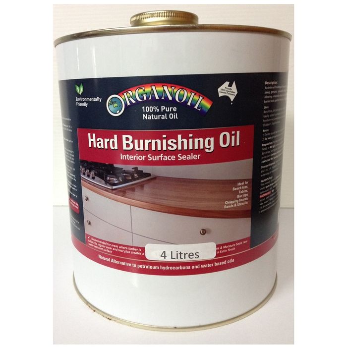 Organoil Hard Burnishing Oil 4L