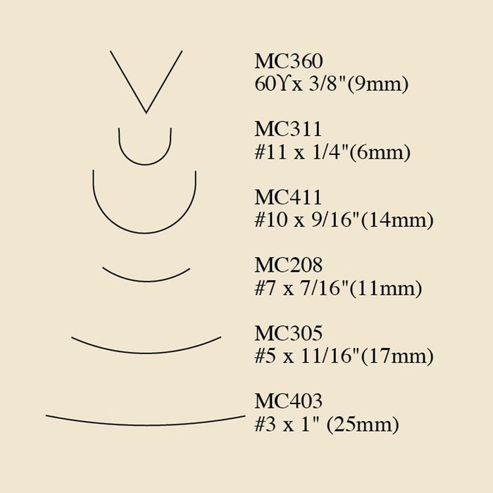 Flexcut 6 Piece Mallet Starter Set