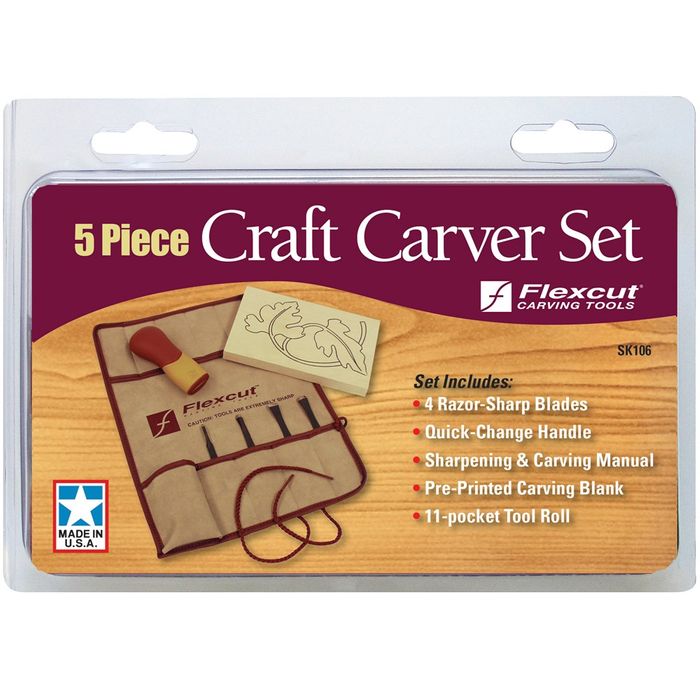 Flexcut Five Piece Craft Carver Set