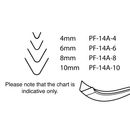 Pfeil Chisel Rnd V 14A-10mm Short Bent