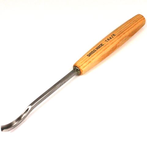 Pfeil Chisel Rnd V 14A-6mm Short Bent