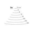 Pfeil Short Bent Shallow Gouge 3mm