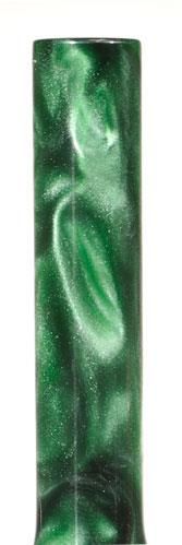 Acrylic Pen Blank Green / Pearl Swirl