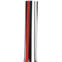 Acrylic Pen Blank Red / Black / White Stripe