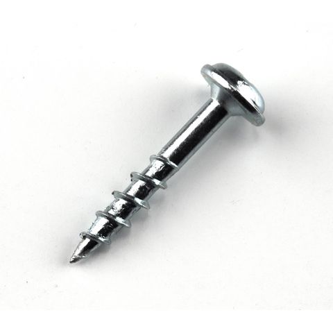 Kreg Pocket Hole Screws - 25mm Coarse/MaxiLoc Head - Zinc - 100 pack