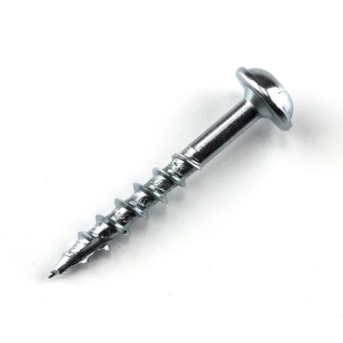 Kreg Pocket Hole Screws - 32mm Coarse/MaxiLoc Head - Zinc - 500 pack