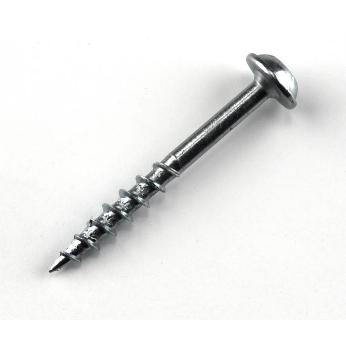 Kreg Pocket Hole Screws - 38mm Coarse/MaxiLoc Head - Zinc - 100 pack