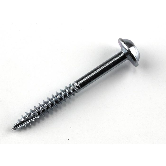 Kreg Pocket Hole Screws - 38mm Fine/MaxiLoc Head - Zinc - 100 pack