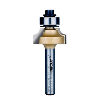 Arden Round Over Bit with Bearing - 3.96mm Radius 1/4" Shank
