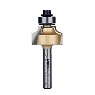 Arden Round Over Bit with Bearing - 4.76mm Radius 1/4" Shank 12.7L