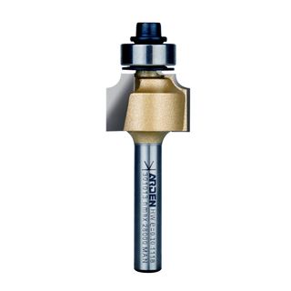 Arden Round Over Bit with Bearing - 3.2mm Radius 1/4" Shank 12.7L
