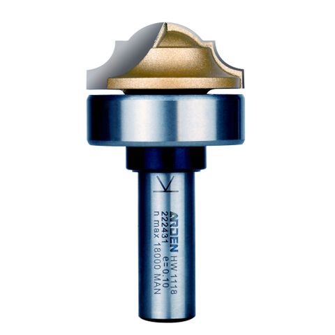 Arden Classic Plunge Bit with Brg 34.92 mm Cut Ø 1/2" Shank