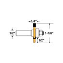 Arden Slot Cutter 1/2in. Shank 47.62 mm Cut Ø 6.35 mm Cut L.