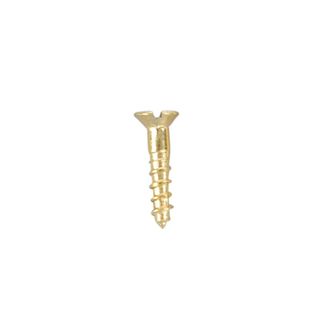 Solid Brass C/S Screws 10mm x 2.0mm - 100 pack