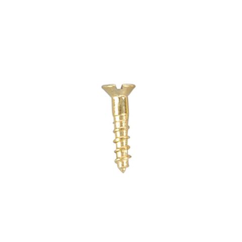 Solid Brass C/S Screws 10mm x 2.0mm (100