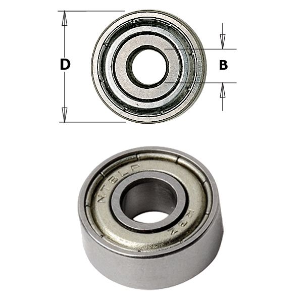 Bearing 19mm OD x 6mm  ID