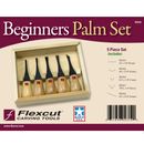 Flexcut Regular Palm Set 5 pce wood box