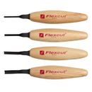 Flexcut Deep U Gouge Chisel Micro Tool Set