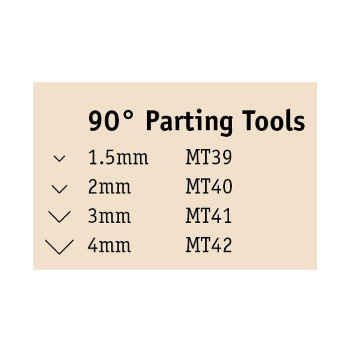 Flexcut 90° Parting Micro Tool Set