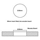 60mm Hygrometer Insert ***