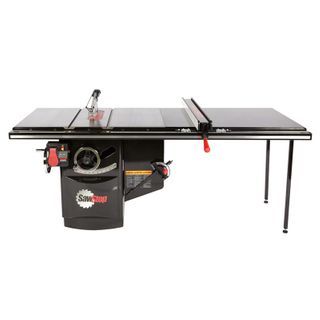 SawStop Industrial 3HP Cabinet Saw and 52 in T-Glide Rail