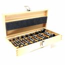 15 pce Forstner Bit Set Metric in Wooden Box