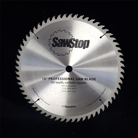 SawStop standard 60 tooth Blade