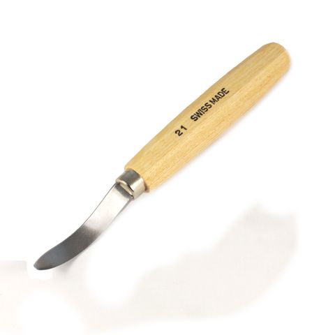 Pfeil half-round large bevel left spoon carving tool