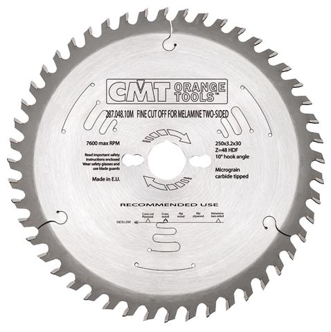 Mel & Finish H/G 303mm 60Teeth 3.2Kerf