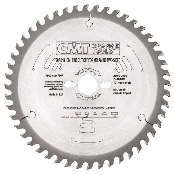 Mel & Finish H/G 303mm 60Teeth 3.2Kerf