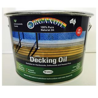 Organoil Decking and Exterior Oil Red 10L