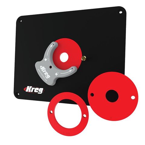 Kreg aluminum router deals plate