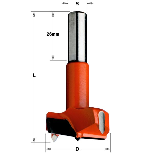 Hinge Boring Bit RH 30mm Dia ***