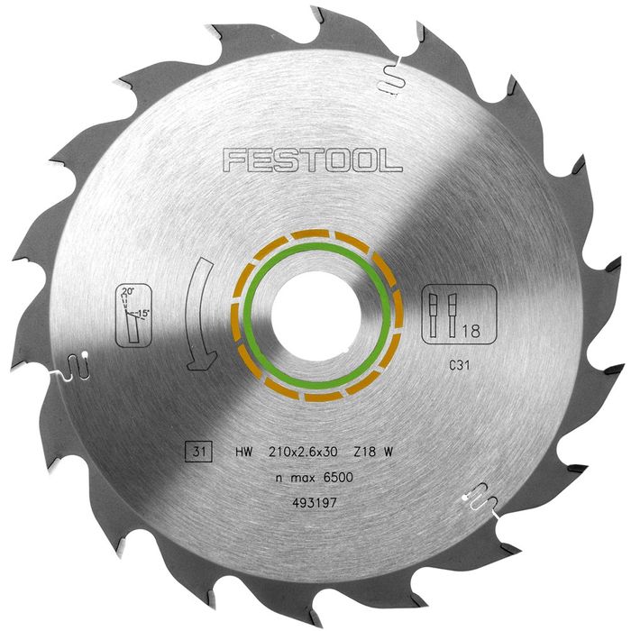 HW 210x2.6x30 W18 Saw Blade TS-75