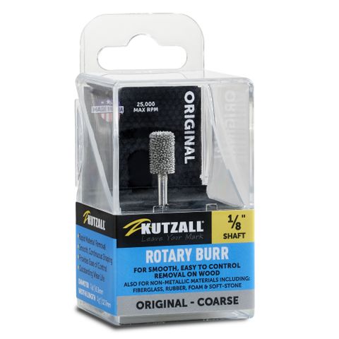 Kutzall Cylinder 6.3mm Diameter coarse 1/8" shaft