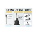 Kutzall Coarse Dovetail 9.5 mm Diameter 1/8" shaft