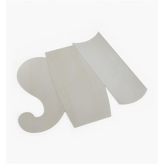 Veritas Super Hard Curved Scrapers 0.4mm - 3 pce