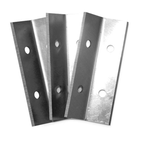 Viper Scraper Angled Steel Replacement Blades - Pack of 3 ***