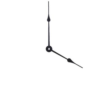 Carbatec Clock Hands - Hour & Minute - Black - 114mm