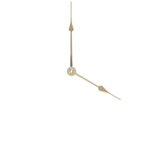 Carbatec Clock Hands - Hour & Minute - Gold - 114mm