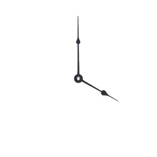 Carbatec Clock Hands - Hour & Minute - Black - 87mm